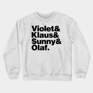 A Series of Unfortunate Names Crewneck Sweatshirt